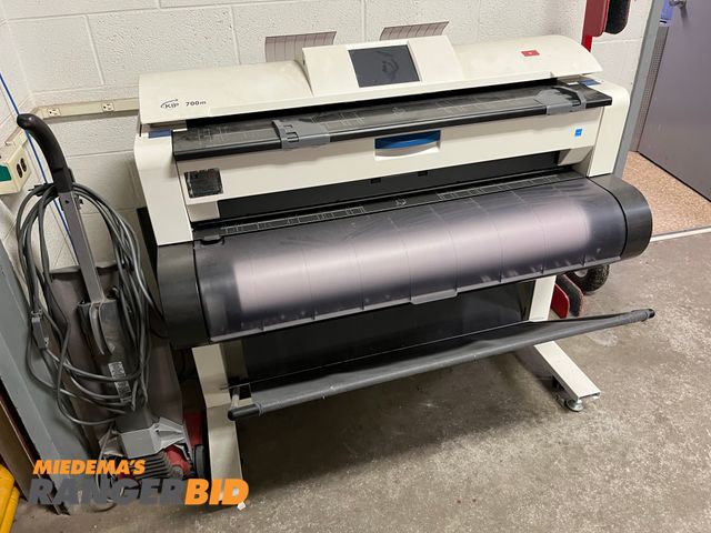Lot 30-494 - KIP 700m Multifunction Printer / plotter / Copier - Printer screen works intermittently