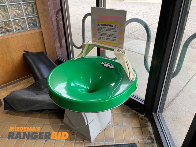 Lot 30-3352 - Lot includes wishing well, coin donation funnel.