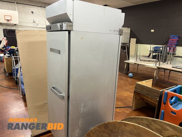 Lot 30-2068 - Hobart QI Dual Door Refrigerator Stainless Steel Commerical Refrigerator