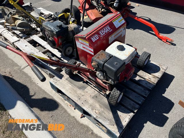 Lot 30-487 - Brown Bed Edger with Honda Engine 9hp, Ran when taken out of service. 
•	Appointment for removal mus...