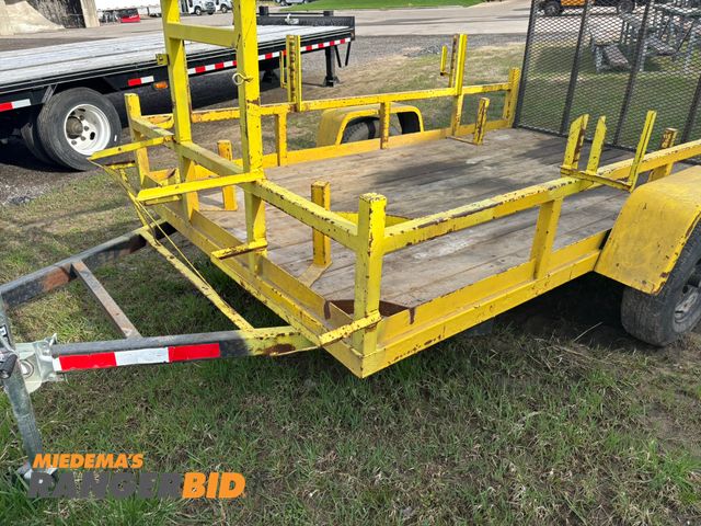 Lot 30-2155 - Trailer Solid trailer replaced due to replacement schedule.