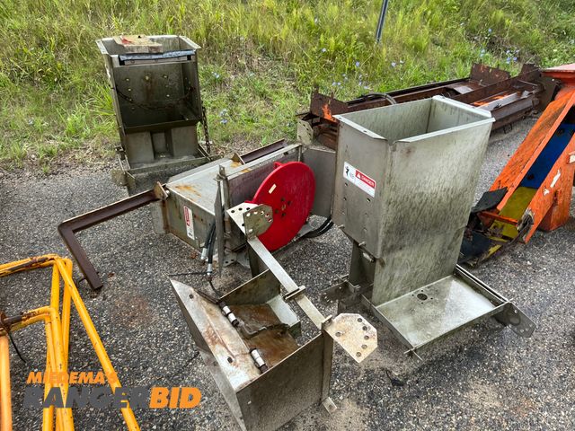 Lot 30-3583 - Stainless Steel Salter Chutes and Parts