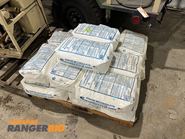Lot 30-4650 - Pallet of Sodium Metabisulfite 50 lb Bags