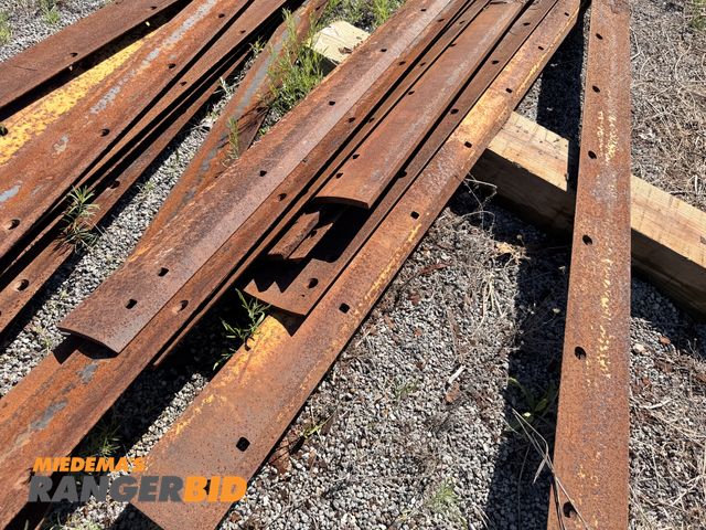 Lot 30-3964 - (5) 12' Scraper Blade Inserts / Cutting Edges