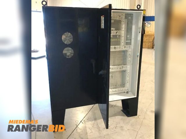 Lot 30-61 - Hoffman A60X6112LPFTC/SPL Floorstand Electrical Enclosure w/ backpane 60.13"x61.75"x12.12"