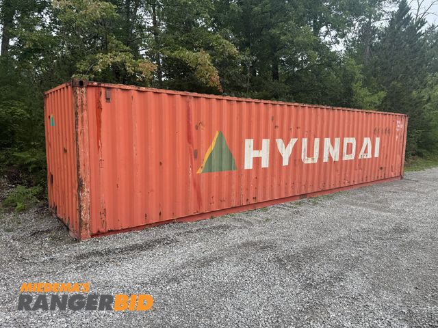Lot 30-54609 - Hyundai 40' Shipping Container