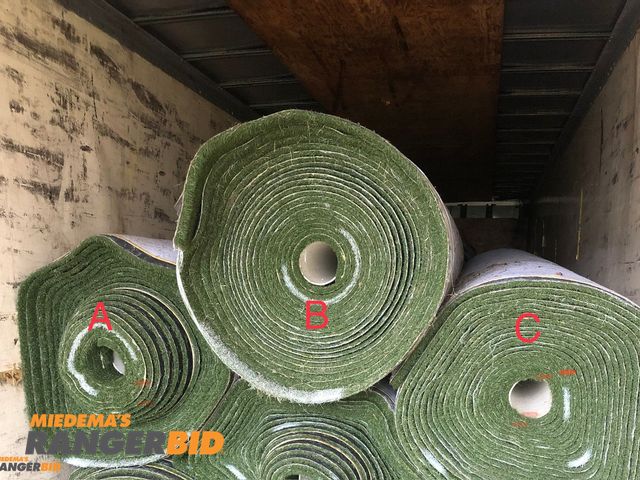 Lot 30-32-B - (1) 15' x 110' +/- Artificial sports turf Artificial grass turf Astroturf Artificial grass and sport...
