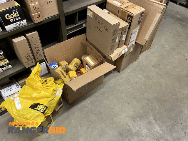 Lot 30-1057 - Large quantity of Filters (see pics for sizes) and 4 amber strobes