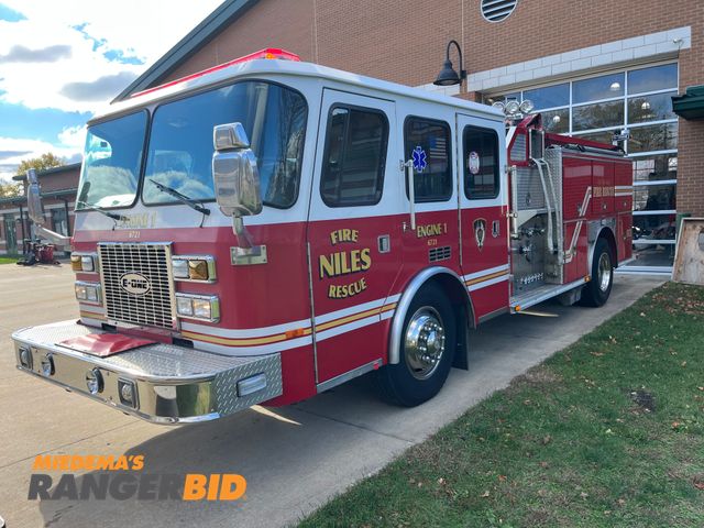 Lot 30-2549 - 1995 Emergency One Pump Truck Fire Truck Was certified until this year when came out of service. In good working condition.