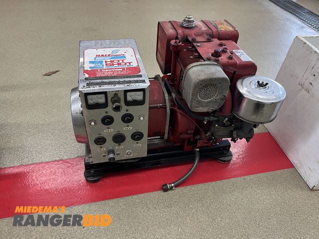 Lot 30-4743 - Hale Hotshot generator Portable Gas Powered Recoil Start