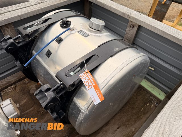 Lot 30-3541 - (1) DTNA 60 Gallon fuel tank with straps.  Came of Western Star