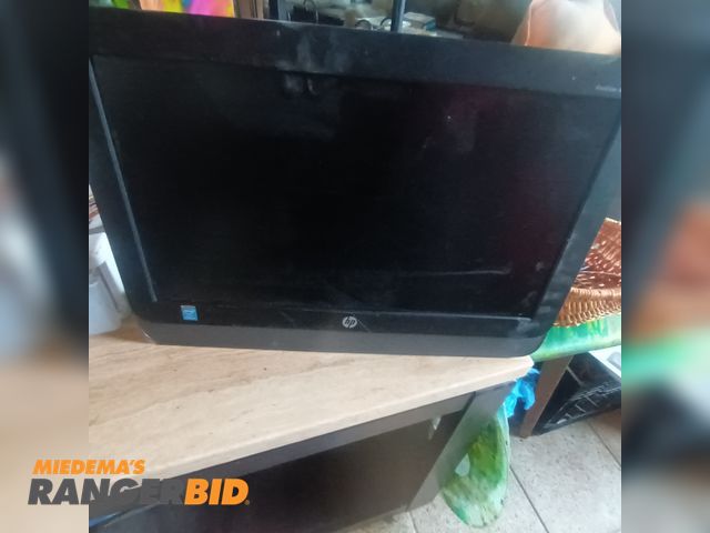 Lot 30-30-1466 - Hp all in one desktop computer. Untested selling as is.hard drive will not be included in sale