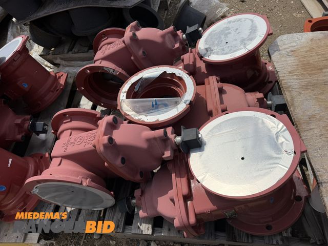 Lot 30-5805 - Lot of (5) Lansdale, part #LVPIVMJMJ, fire main gate valves for 8" diameter pipe.