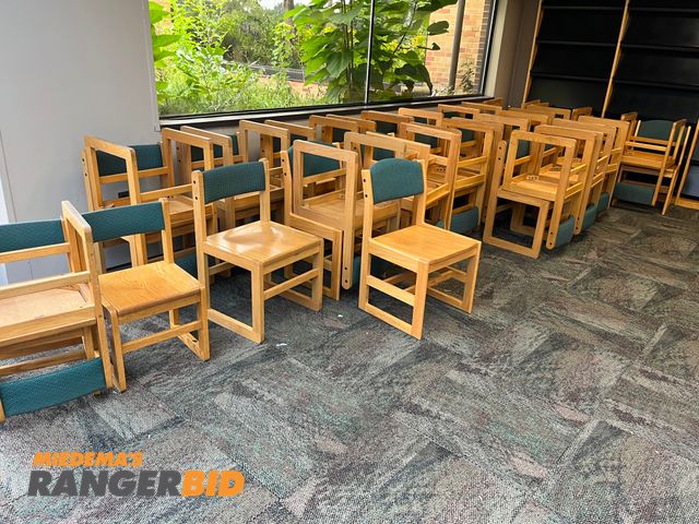 Lot 30-3356 - Lot includes stools and chairs shown. Buyer is responsible for removal.
