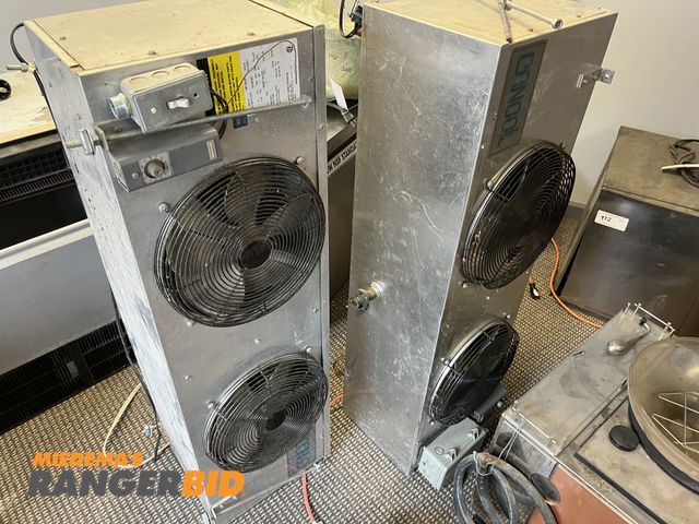 Lot 30-4573 - Two condensers and Cancoil Unit Coolers Stainless Steel
