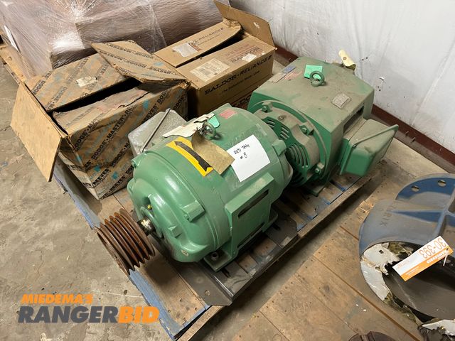 Lot 30-392 - US Electrical Motors 40 hp motor and misc. parts