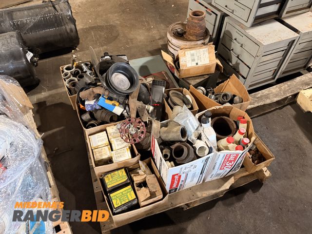 Lot 30-3860 - Pallet of Plumbing materials and supplies