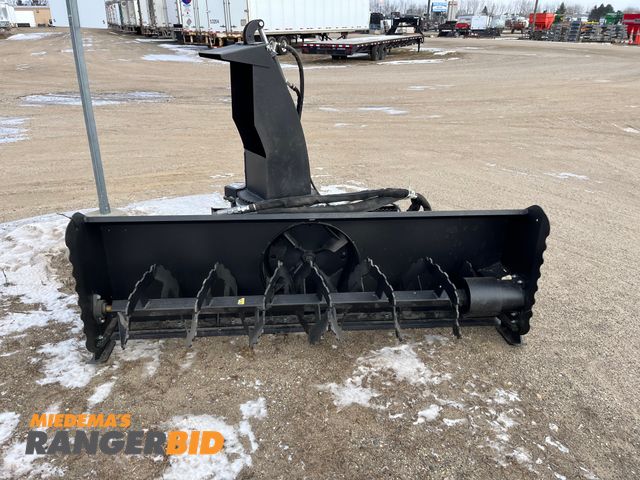 Lot 30-3069 - New Erskine 7' Snow Blower Skid Steer Attachment NEW