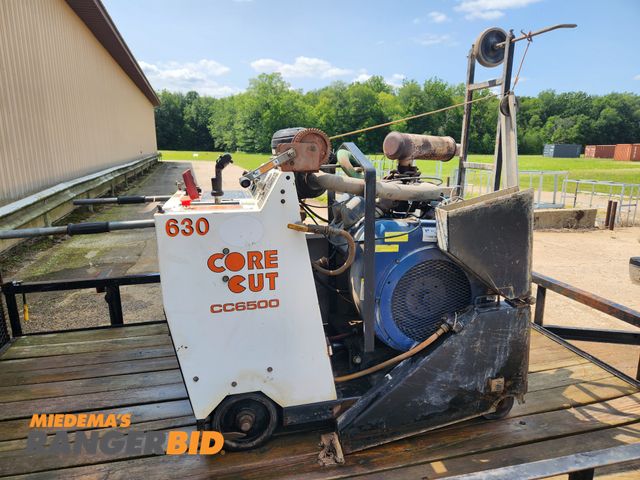 Lot 30-1640 - 2004 Corecut CC6500 Walk Behind Concrete Saw