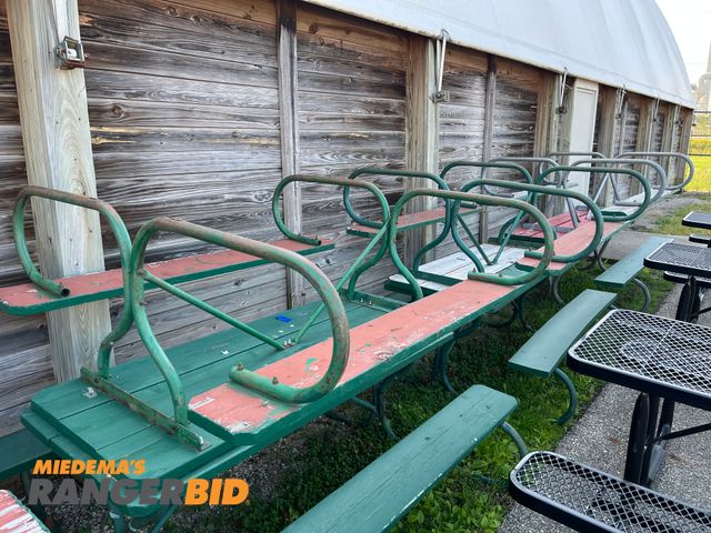 Lot 30-4023 - 6 Picnic Tables (4) 6 footers and (2) 8 footers