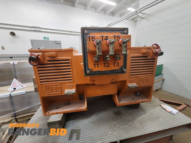 Lot 30-1650 - Weg MGA 5011 500 HP Electric Motor, 460V, 3 Phase, box cover for electric wires is not shown but wil...