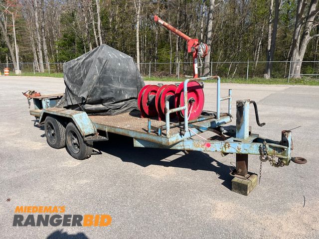 Lot 30-669 - Miller Big 50 Diesel DC Welder / Generator  Towable Welder