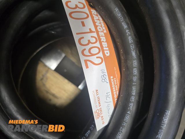 Lot 30-1392 - About 88' of 4/C4AWG SOOW