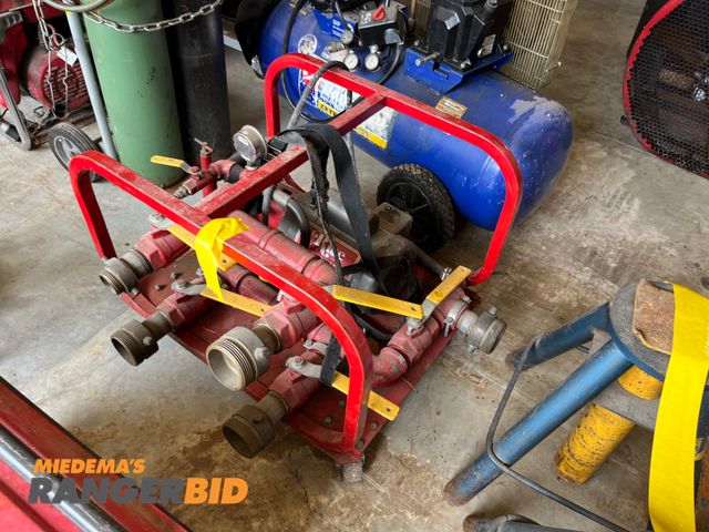 Lot 30-3383 - Rice Hydrostatic Test Pump Municipality owned. Buyer is responsible for removal.