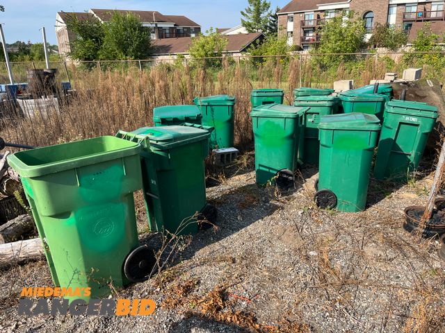Lot 30-4004 - Approximately 12 Trash bins