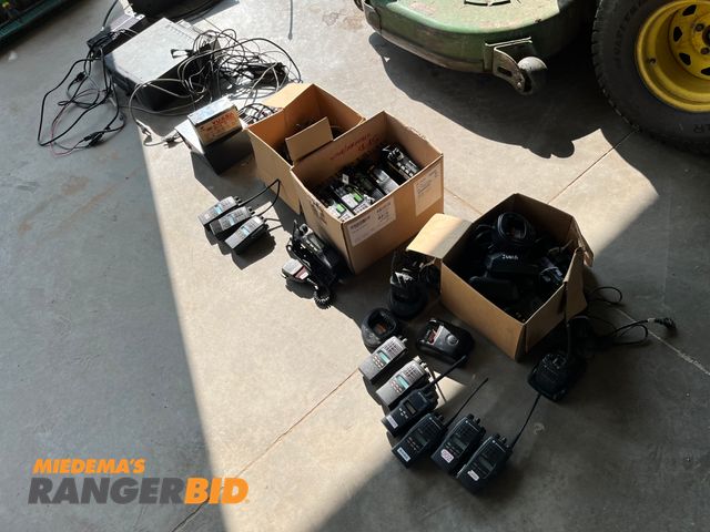 Lot 30-3603 - Lot includes all the radio equipment shown.