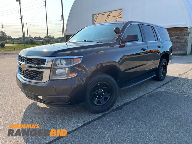 Lot 30-4026 - 2018 Chevrolet Tahoe with a 5.3L V8 OHV 16V engine. Police SUV 4x4