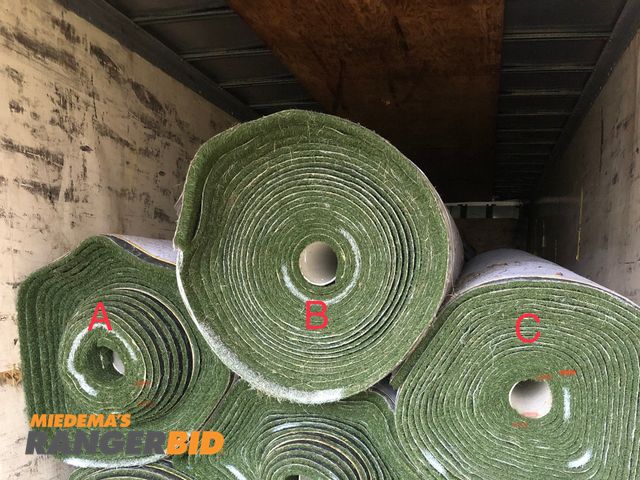 Lot 30-24-A - (1) 15' x 110' +/- Artificial sports turf Artificial grass turf Astroturf Artificial grass and sports turf