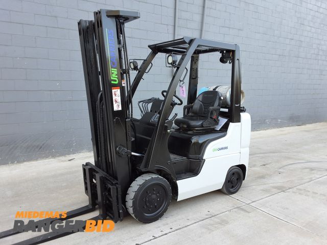 Lot 30-211 - 2017 Unicarriers 5,000lbs Capacity Forklift - See Video for Operation, With Forkposition!
