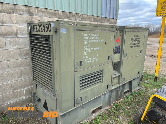 Lot 30-10040 - 1987 Libby Corp MEP007B 100kw Diesel Generator Seller will load.
