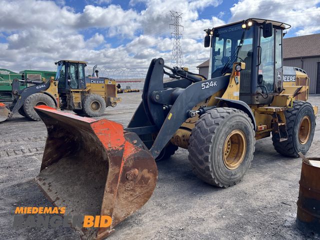 Lot 30-2086 - 2014 John Deere 524 K Wheel Loader /  Loader