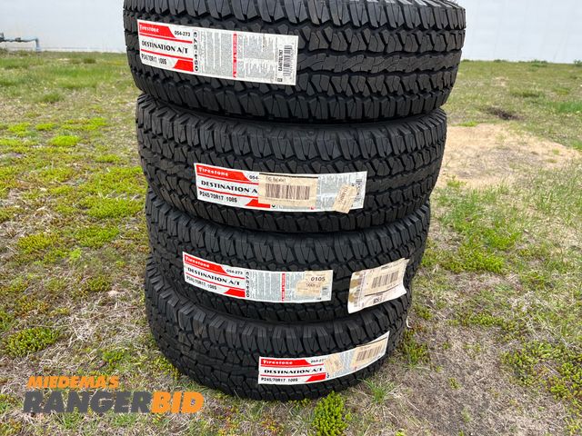 Lot 30-513 - (4) Firestone Destination A/T Tires P245/70R17 Tires