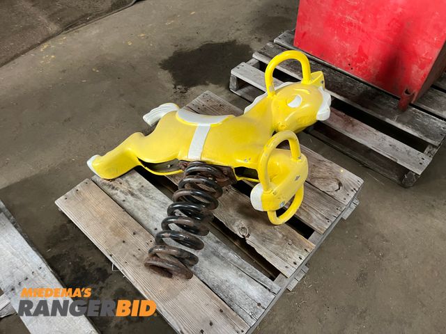 Lot 30-4043 - Spring Horse, Playground equipment.
