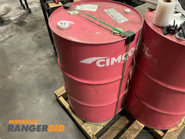 Lot 30-2415 - (1) Cimcool Cimstar 40B Pink Metal Working Fluid Full Drum, Seller will load.