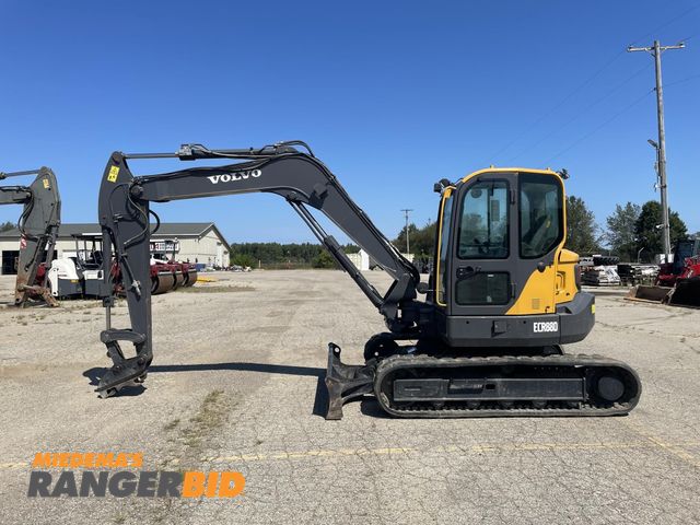 Lot 30-11409 - 2019 VOLVO ECR88D Mini Excavator