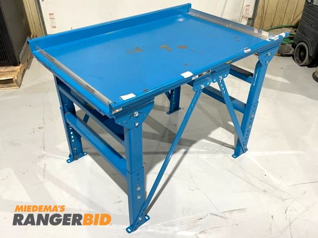 Lot 30-25 - Hytrol Industrial Collection Sorting Table, 48" L x 30" W Top, 2.5" Rails

Seller will assist with l...
