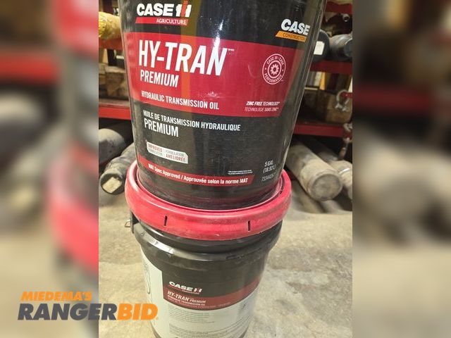 Lot 30-5010 - Case HY-Tran Hydraulic transmission oil. Case sae 0w-40 oil, Super C 10w oil. All new