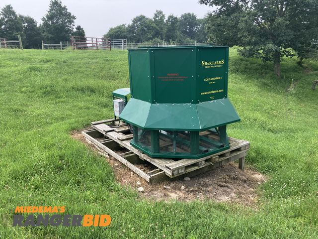 Lot 30-11476 - 1 Shur farms 925 Frost protection fan Cold air drain frost protection fan. 7.5 hp electric motor. PT...
