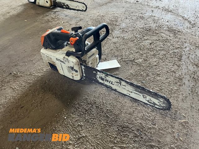 Lot 30-4034 - 1 Stihl MS200T Portable Gas Powered Recoil Start Chainsaw Runs and operates, may need the carb cleaned. Municipality owned.