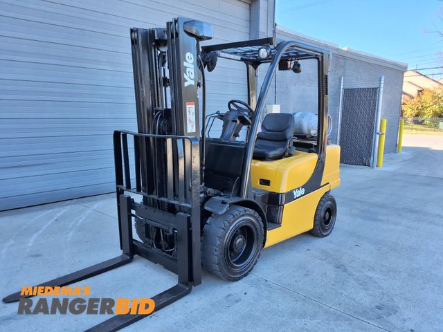 Lot 30-272 - 2016 Yale 6,000lbs Capacity Pneumatic Forklift - See Video for Operation