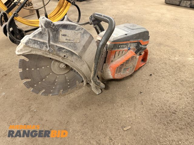 Lot 30-3645 - Husqvarna K970 14" Concrete Saw Portable Gas Powered Recoil Start