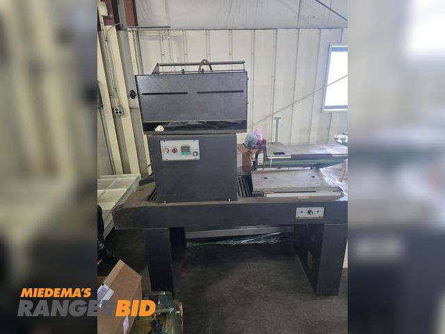 Lot 30-30-2655 - L-Bar sealer &amp; Heat Shrink Tunnel.  Good working order.  Comes as complete system with some old ...