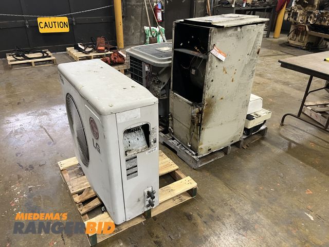 Lot 30-2363 - Heaters and AC units shown