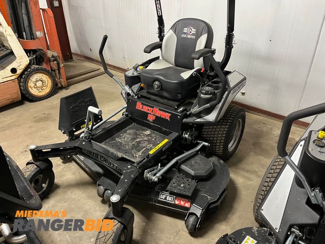 Lot 30-10324 - 2023 Dixie Chopper Black Hawk HP with only 14 hours! Zero-Turn Lawn Mower Riding Lawn Mower