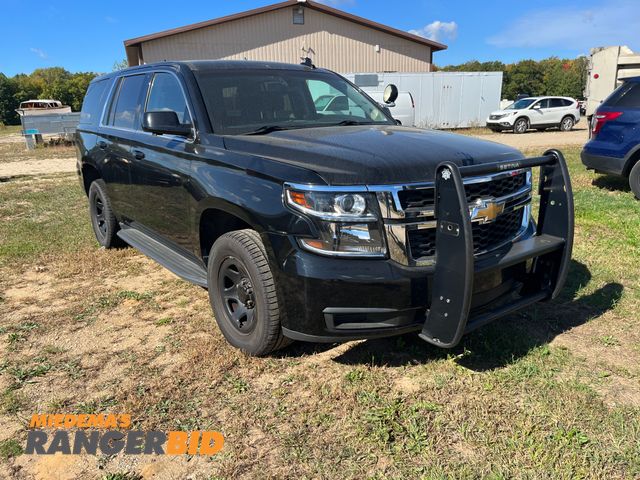 Lot 30-3747 - 2018 Chevrolet Tahoe with a 5.3L V8 OHV 16V engine. Police SUV 4x4 •	Municipality owned, regularly serviced, and well maintained.
•	See downloadable video fo...