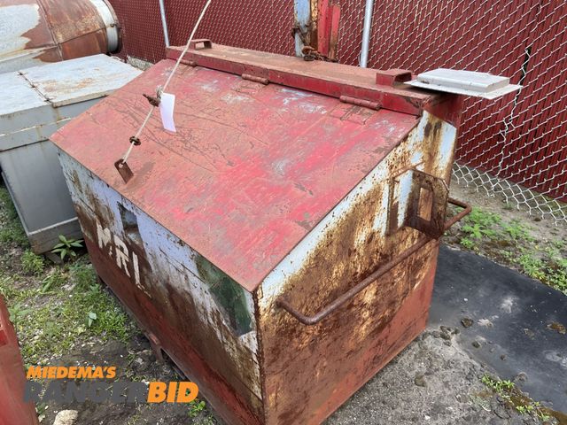 Lot 30-707 - Gang Box, Tool Box,  Metal 5' x 3' x 4'.   Seller will load